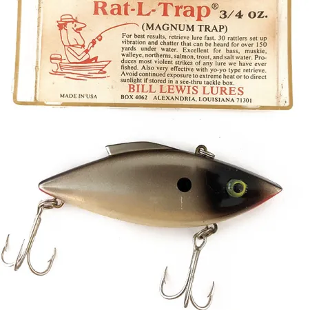Bill Lewis Rat-L-Trap Lipless Crankbait, MG 05, 21g, Sinkend, #12570