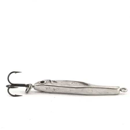Thundermist Stingnose Jigging Spoon, Nickel, 7g, Black Nickel Drilling, #12577