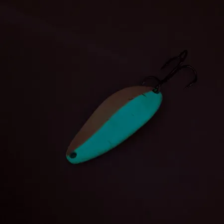 Little Cleo Seneca Glow Blinker, Orange/Glow, 7g, Vintage, #12593