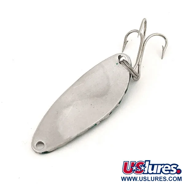 Acme Little Cleo Blinker, Nickel / Grün, 7g, Wabenmuster, #12594