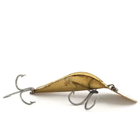 Buck Perry Spoonplug Schlepplöffel, Gold, 14g, Tiefenkontrolle, #12600