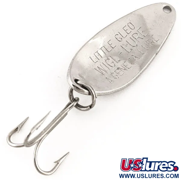 Little Cleo Seneca Blinker, Nickel/Grün, 7g, Seneca-Prägung, #12645