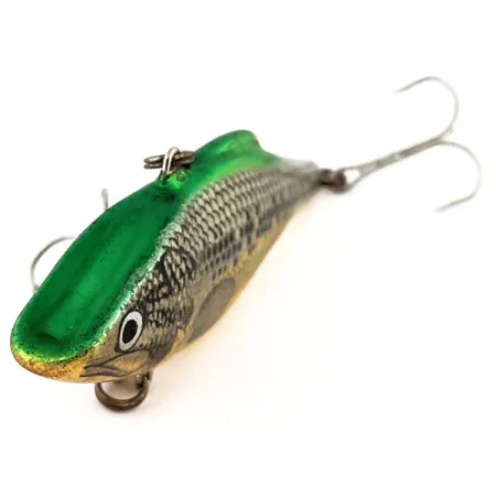 Rapala Rattl'n RAP 08 Lipless Crankbait, Gold/Grün, 20g, Rassel, #12663