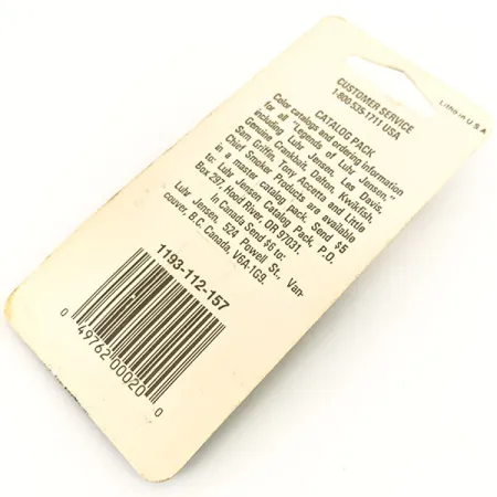 Luhr Jensen Hus-lure Blinker, Red / Nickel / Gold, 2g, Ultra-Light, #12681