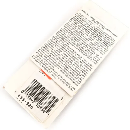 Luhr Jensen Bang Tail Spinner, Nickel/Pink, 1,8g, Vintage, #12682