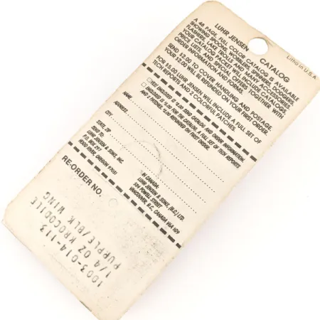 Luhr Jensen Krocodile Die #3 Blinker, Purple/Nickel, 10g, #12688