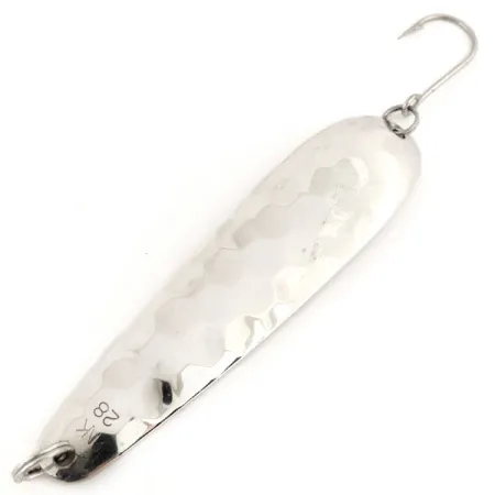 Len Thompson Northern King NK28 Blinker, Silber, 14g, Gehämmert, #12691