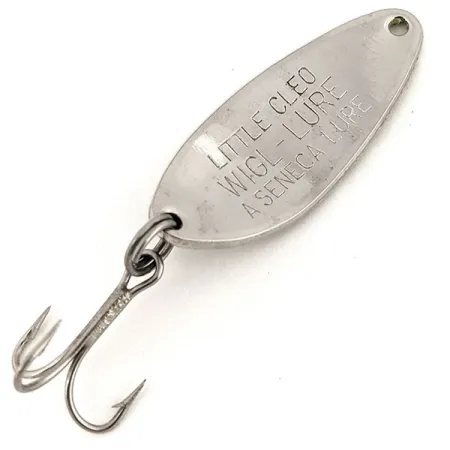 Little Cleo Seneca Glow Blinker, White/Nickel/Green, 7g, Glow, #12745