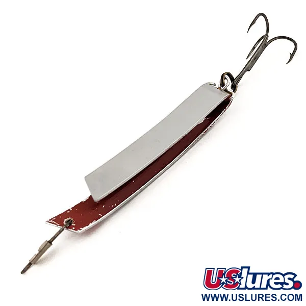 South Bend Super-Duper 511 Blinker, Nickel / Rot, 14g, #12757