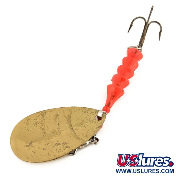 Luhr Jensen TEE Spoon Spinner, Gold/Rot, 14g, UV-reaktiv, #12760