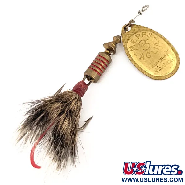 Mepps Aglia 3 dressed - squirrel tail