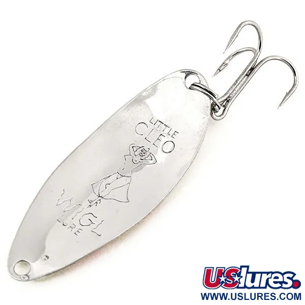 Seneca Little Cleo (Hula Girl) Blinker, Yellow/Red/Nickel, 5g, #12783