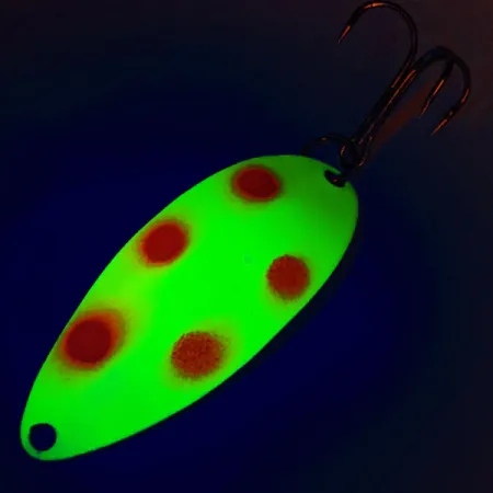 Seneca Little Cleo (Hula Girl) Blinker, Yellow/Red/Nickel, 5g, #12783