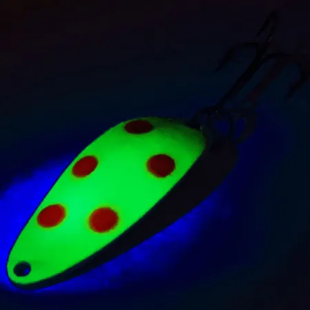 Seneca Little Cleo (Hula Girl) UV Blinker, Gelb/Rot/Nickel, 10g, #12785