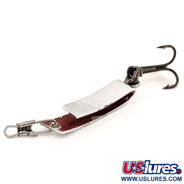 South Bend Super-Duper 500 Blinker, Nickel/Rot, 1,4g, U-Form, #12792