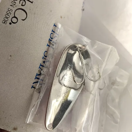 Aqua Spoon Blue Fox Händler-Displaykarte (1980er)