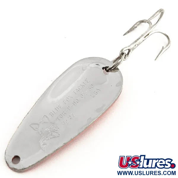 Blue Fox Tor-P-Do UV Blinker, Rot/Schwarz/Nickel, 14g, UV-Lack, #12795