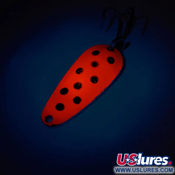 Blue Fox Tor-P-Do UV Blinker, Rot/Schwarz/Nickel, 14g, UV-Lack, #12795