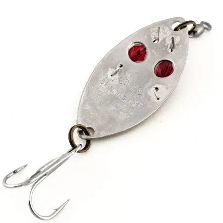 Eppinger Red Eye junior Blinker, Nickel/Grün, 11g, Glasperlen, #12801