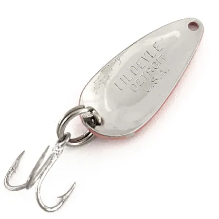 Eppinger Dardevle Lildevle UV Blinker, Rot/Schwarz/Nickel, 3.4g, #12820