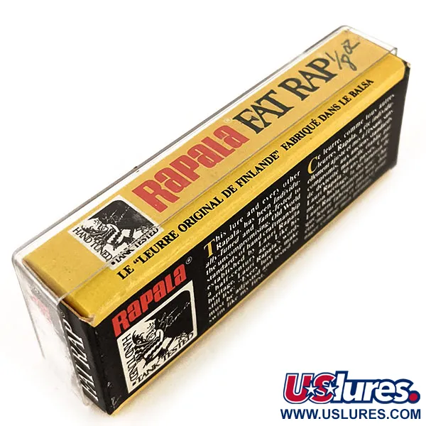 Rapala Fat Rap 30 Tiefläufer, OG, 4g, Balsaholz, #12861