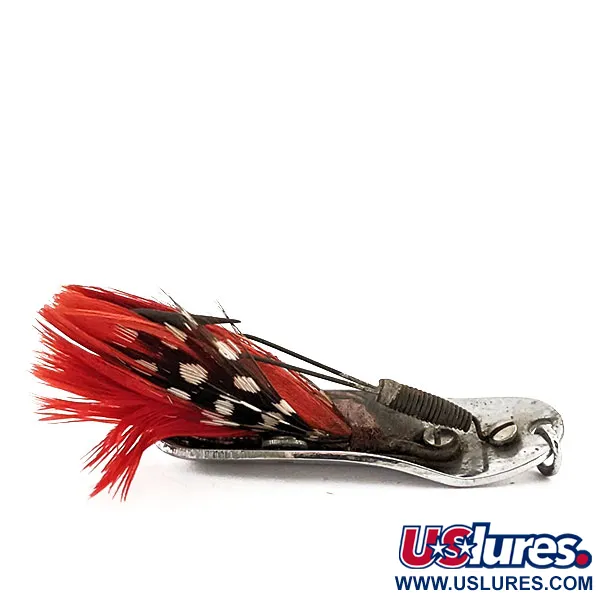 Pflueger Chum Spoon Blinker, Nickel, 8g, krautlos, #12864