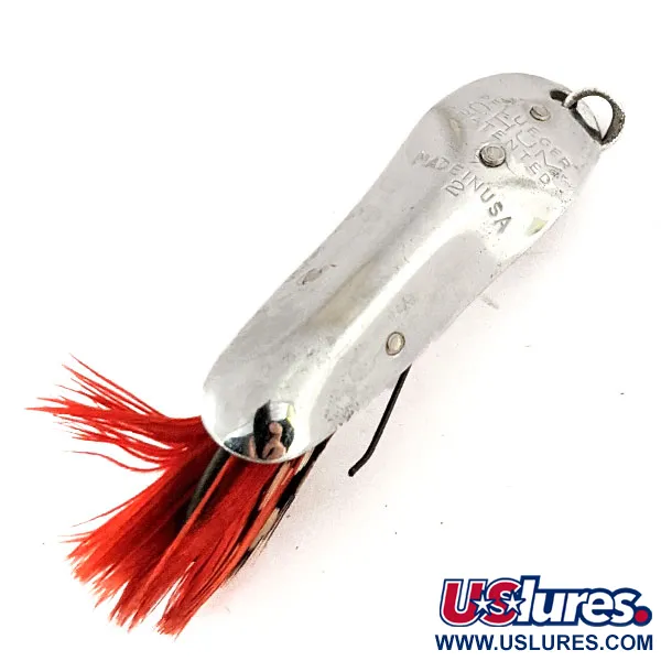 Pflueger Chum Spoon Blinker, Nickel, 8g, krautlos, #12864