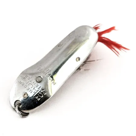 Pflueger Chum Spoon Blinker, Nickel, 8g, krautlos, #12864