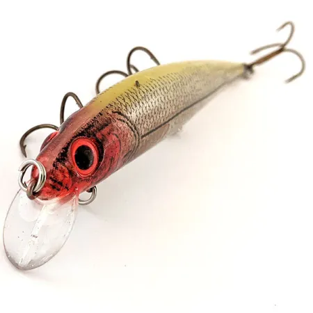 Bomber Long A15A Wobbler, Red Head Silver, 14g, Rasselt, #12865