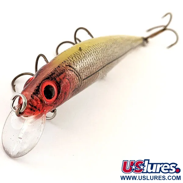 Bomber Long A15A Wobbler, Red Head Silver, 14g, Rasselt, #12865