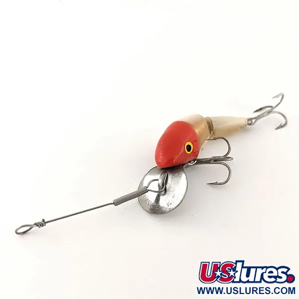 Suick Cisco Kid Jointed Wobbler, Weiß/Rot/Gold, 5.5g, Metalllippe, #12874