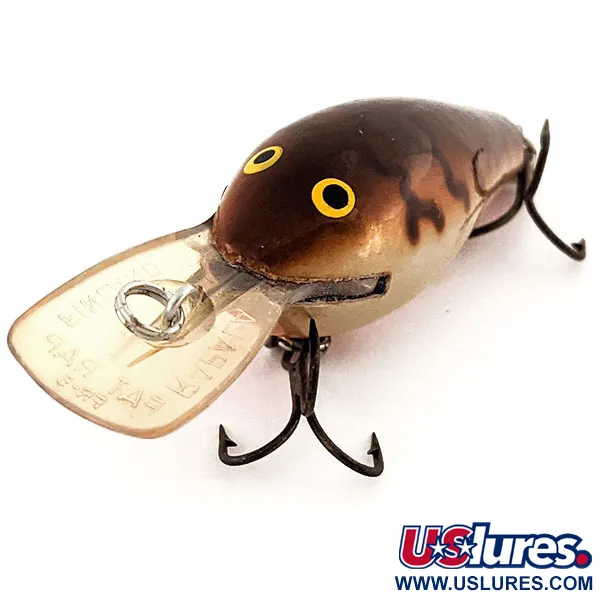 Rapala Fat Rap FR 5 Tieftauchwobbler, Brown Tiger, 8,8g, Balsa, #12875