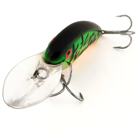 Bomber Fat Free Shad UV Crankbait, Fire Tiger, 10g, UV-Finish, #12876