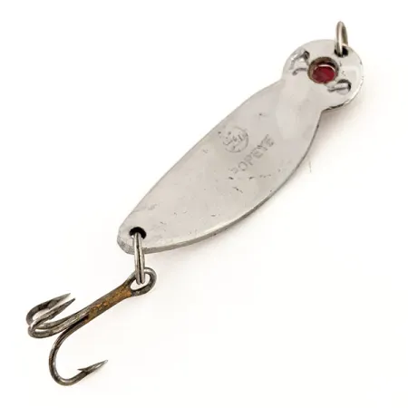 AL&W Tackle Popeye Blinker, Nickel, 7g, Rote Perle, #12882