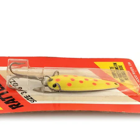 Luhr Jensen Rattlesnake Blinker, Gelb/Orange, 12g, Sonic Blade, #12900