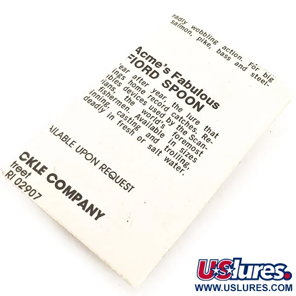 Acme Phoebe Blinker, Silber, 4g, Taumelaktion, #12903