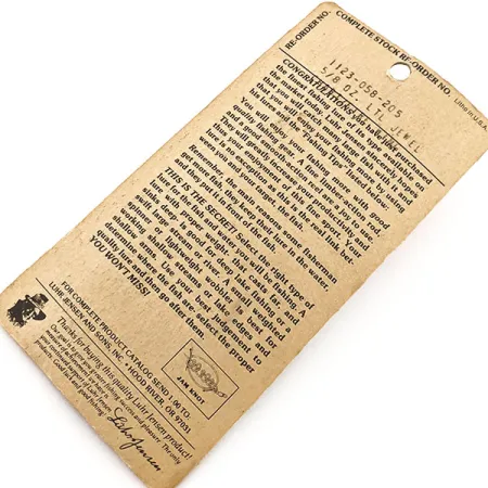 Luhr Jensen Little Jewel Blinker, Gelb / Rot, 18g, Vintage, #12908