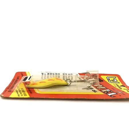 Luhr Jensen Little Jewel Blinker, Gelb / Rot, 18g, Vintage, #12908