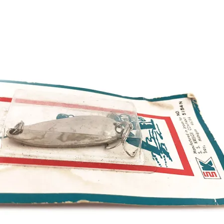 Kmart Kresge #5154N Blinker, Nickel, 4g, Vintage Japan, #12909