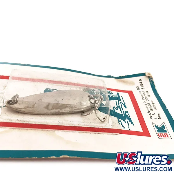 Kmart Kresge #5154N Blinker, Nickel, 4g, Vintage Japan, #12909