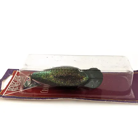 Renegade Crank Shad Wobbler, Dunkelgrün Gold, 11g, Rassel, #12933