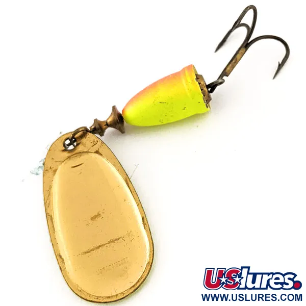 Blue Fox Super Vibrax 4 UV Spinner, Chartreuse, 10.5g, Tiger, #12967