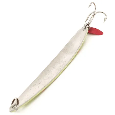 Bay De Noc Laker Taker UV Blinker, Nickel/Rot/Gelb, 21g, UV, #12973