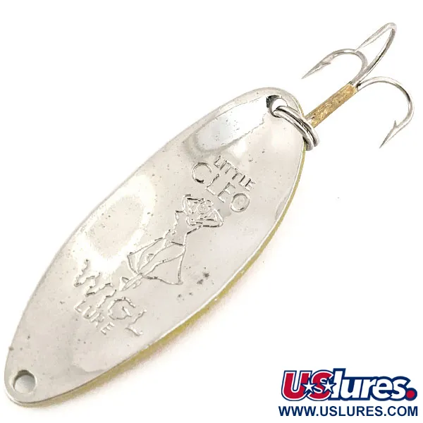 Little Cleo (Hula Girl) Blinker, Fire Tiger, 14g, Vintage, #12977