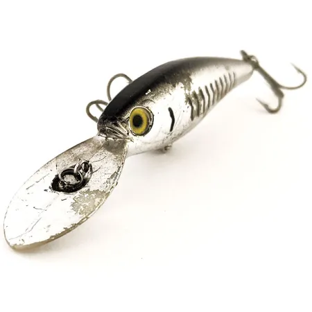The Producers Lightning minnow #2 Wobbler, Silber, 7g, Vintage, #12987