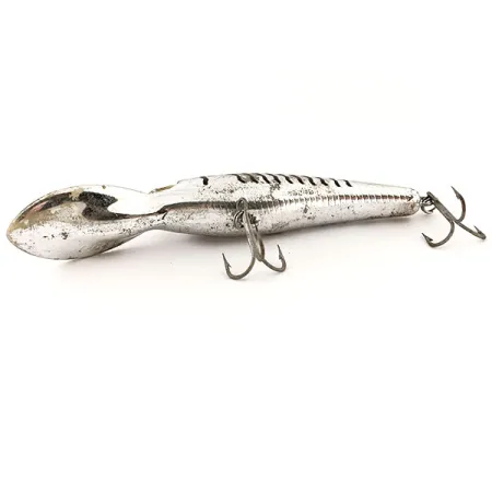 The Producers Lightning minnow #2 Wobbler, Silber, 7g, Vintage, #12987