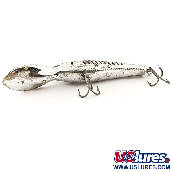 The Producers Lightning minnow #2 Wobbler, Silber, 7g, Vintage, #12987