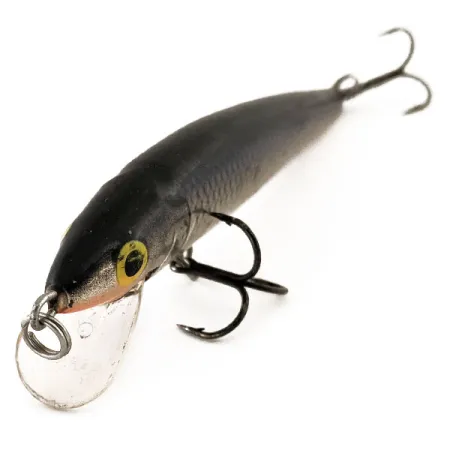 Rapala Husky Jerk 10 Suspender, Silber-Schwarz, 10g, #13001