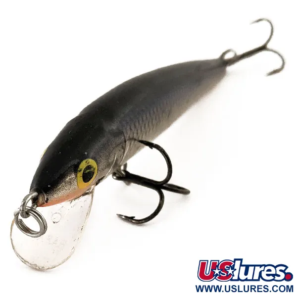 Rapala Husky Jerk 10 Suspender, Silber-Schwarz, 10g, #13001