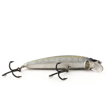 Yo-Zuri Emperor Minnow S08 Wobbler, Blau/Silber, 14g, sinkend, #13003